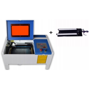 Ploter Laserowy CO2 40W 35x24cm (K40) + Air Assist + Red Point + Przystawka